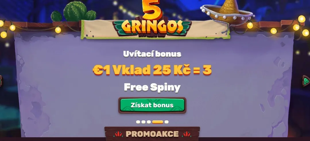 Bonusy 5Gringos