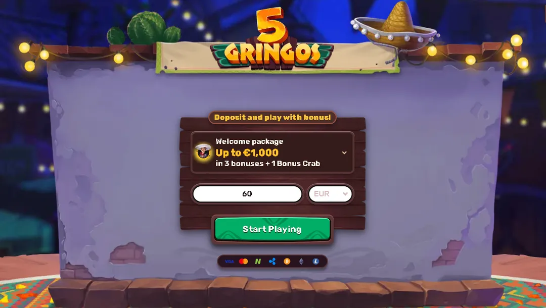 5Gringos Bonuses