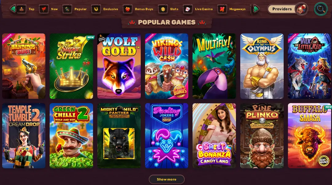 5Gringos Casino Spiele