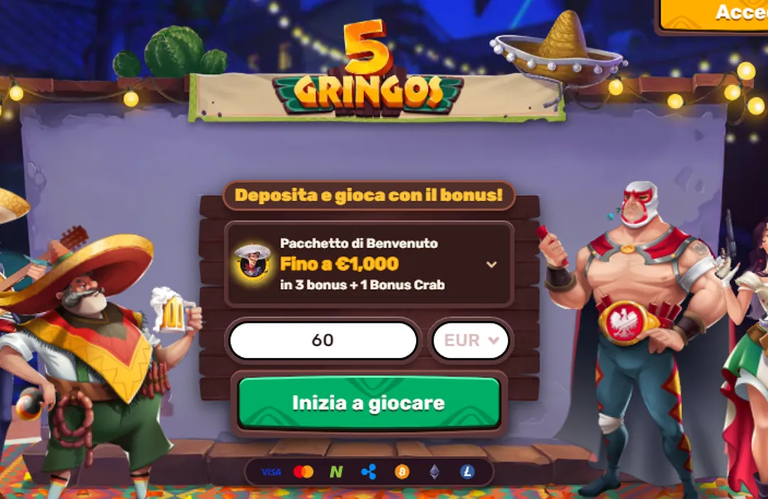 5Gringos Bonus