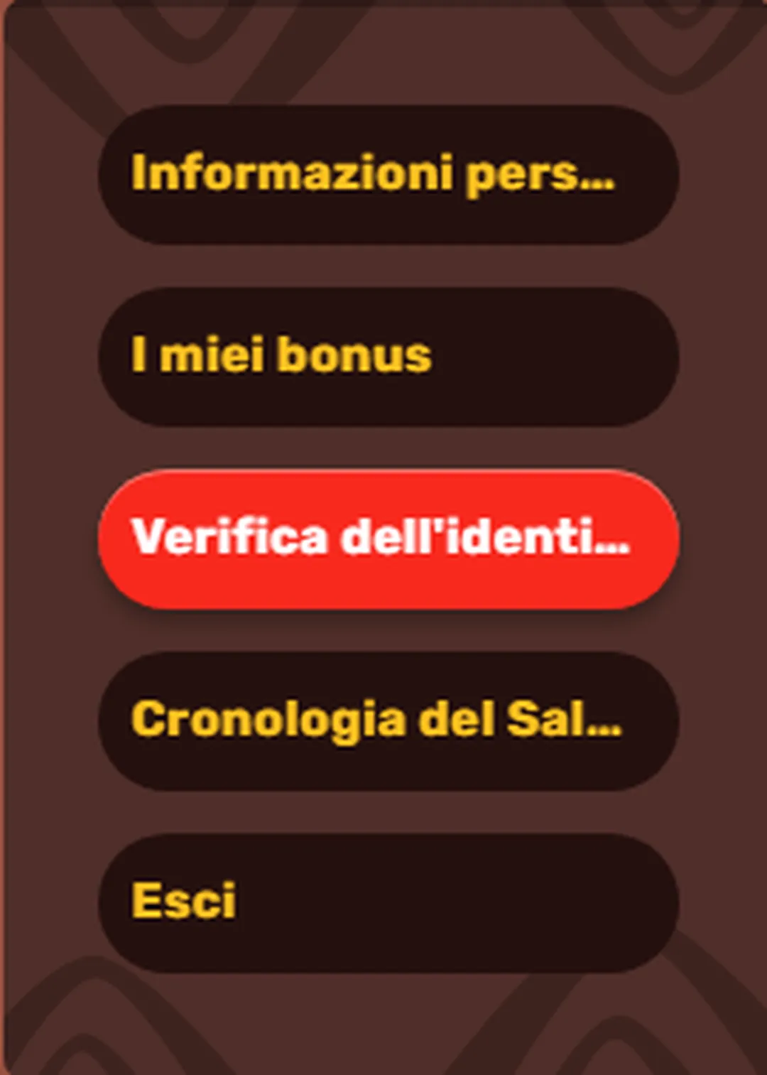 5Gringos Verifica dell'identità